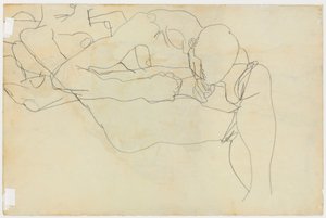 Amanti, 1913 da Egon Schiele