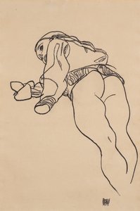 Sdraiato da Egon Schiele