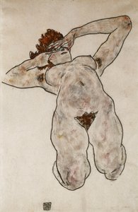 Nudo sdraiato; Liegende Nackte, 1917