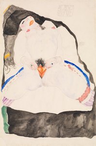 Osservato in un sogno, 1911 da Egon Schiele