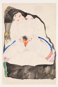 Osservato in un sogno, 1911 da Egon Schiele