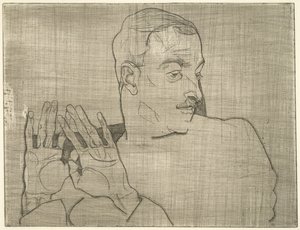 Ritratto di Arthur Roessler, 1914