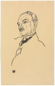 Ritratto di August Lederer da Egon Schiele