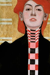 Ritratto di una donna, 1909 (dettaglio) da Egon Schiele