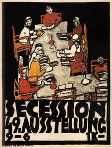 Poster per la 49a Esposizione della Secessione di Vienna