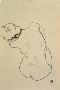 Nudo Reclino - Vista Posteriore, 1918