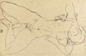 Nudo femminile reclinato, 1914