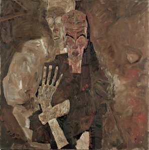 «Vegente di sé» II («Morte e uomo») da Egon Schiele