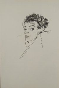 Autoritratto, 1913 da Egon Schiele