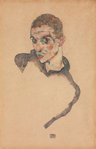 Autoritratto, 1914 da Egon Schiele