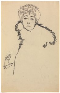 Serena Lederer, 1917 da Egon Schiele