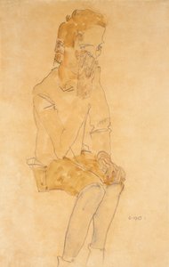 Ragazzo seduto, 1910