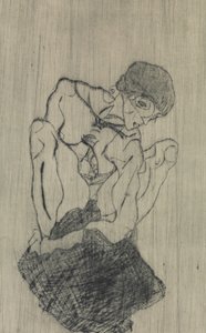 Tristezza da Egon Schiele