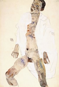 Uomo in piedi da Egon Schiele
