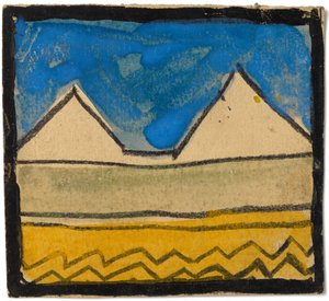 Progetto di decorazione murale, 1918