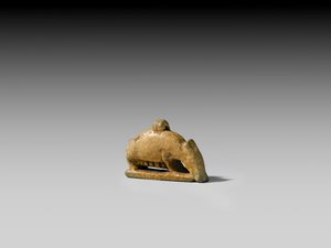 Amuleto di una scrofa da Egyptian