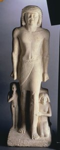 Gruppo familiare, possibilmente da Saqqara, Antico Regno, tarda V dinastia all