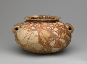 Vaso con manici tubolari, c.3600-3000 a.C. da Egyptian