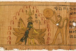 Papiro magico, Periodo Tardo Dinastico, Periodo Tolemaico (332-30 a.C.) da Egyptian