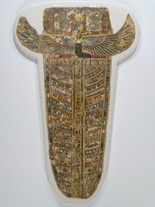 Copertura dipinta della mummia (Grembiule) da Egyptian