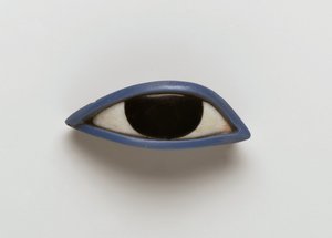 Occhio destro da una bara antropoide da Egyptian