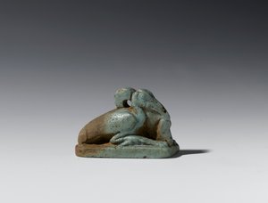 Piccola figura di un ibis, Periodo Tardo al Periodo Tolemaico, 664-30 a.C. da Egyptian