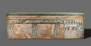 Cofano di Senbi, Medio Regno, c.1918-1859 a.C. da Egyptian 12th Dynasty