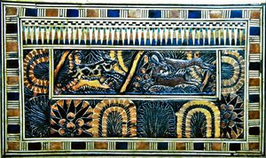 Cofanetto, dalla tomba di Tutankhamon da Egyptian 18th Dynasty