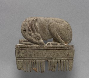 Pettine con Gazzella, c.1391-1353 a.C.