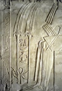 Antichità egizia: geroglifici. Tomba di Kherouef (XVIII dinastia)