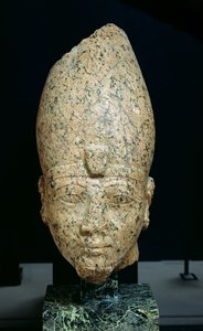 Testa di Hatshepsut (c.1473-c.1458 a.C.) o Tuthmosis II (c.1491-c.1479) Nuovo Regno, c.1479-1425 a.C.