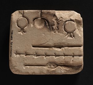 Stampo in calcare per la fusione di gioielli in metallo, Nuovo Regno da Egyptian 18th Dynasty