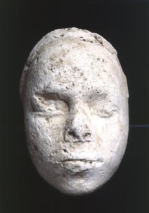 Maschera maschile, possibilmente uno studio di scultore, da Tell El-Amarna, c.1353-1295 a.C.