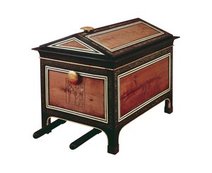Cassa portatile, dalla tomba di Tutankhamon, Nuovo Regno