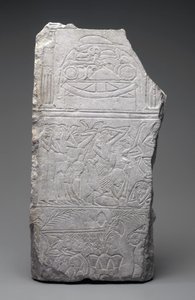 Rilievo di Piangenti e Cibi Funebri, Nuovo Regno, c.1340 a.C. da Egyptian 18th Dynasty
