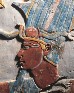 Rilievo che ritrae il faraone Thutmose III da Egyptian 18th Dynasty