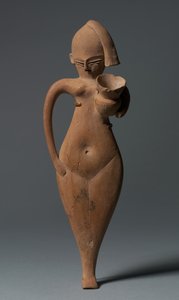 Statuetta di una serva, c.1323-1186 a.C. da Egyptian 18th Dynasty