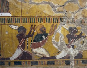 I popoli sottomessi, Nubiani, Libici e Asiatici, pittura dalla Tomba di Amenhotep III a Tebe, Civiltà Egizia, Nuovo Regno, XVIII dinastia da Egyptian 18th Dynasty