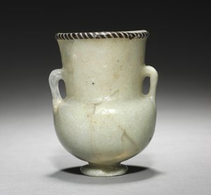 Bottiglia di unguento, o Krateriskos, tarda XVIII dinastia, c.1336-1295 a.C. da Egyptian 18th Dynasty