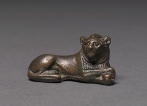 Peso a forma di leone, c.1391-1353 a.C. da Egyptian 18th Dynasty