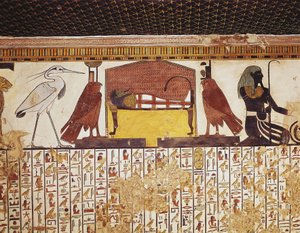 Egitto, Luxor, Antica Tebe, Valle delle Regine, Tomba di Nefertari da Egyptian 19th Dynasty