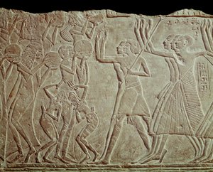 Addio al defunto (bassorilievo) da Egyptian 19th Dynasty