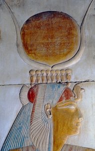 Profilo di Iside, Tempio di Seti I, Abido da Egyptian 19th Dynasty