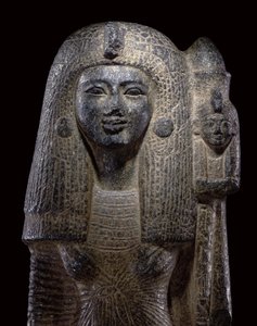 Statua portabandiera della Regina Nefertari, Nuovo Regno