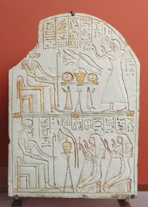 Stele di Penboui, guardiano di Deir el-Medina, da Tebe, Nuovo Regno