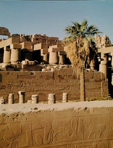 Muro di Ramses II e il Tempio di Tuthmosis
