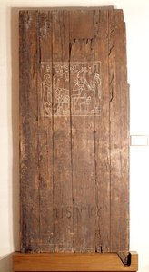 Porta di legno dalla tomba di Khonsuhotep, Nuovo Regno, c.1285 a.C.