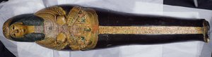 Coperchio interno della mummia di Nesyamun, possibilmente trovata a Deir El-Bahri, Nuovo Regno, c.1100 a.C. da Egyptian 20th Dynasty
