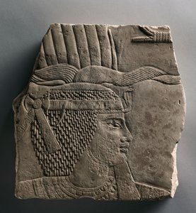 Rilievo di un re, 664-525 a.C.
