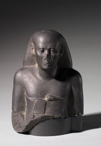 Busto di Ankh-Hor, Periodo Tardo, 525-404 a.C. da Egyptian 27th Dynasty